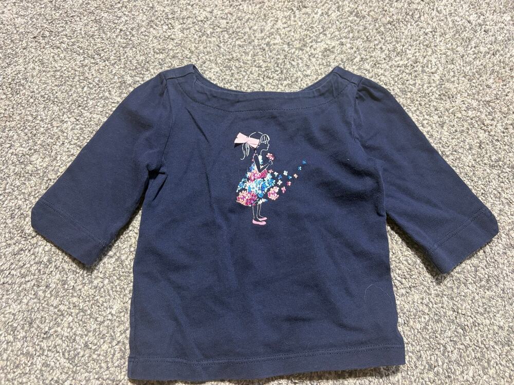 Janie and Jack 6-12 month long sleeve shirt